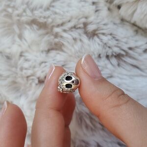 Pandora Sparking Skull Charm
